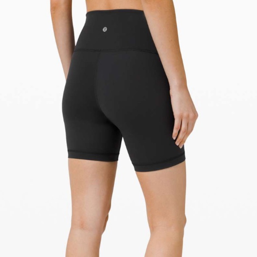 Lululemon Wunder Train High Rise Black Shorts - 4
